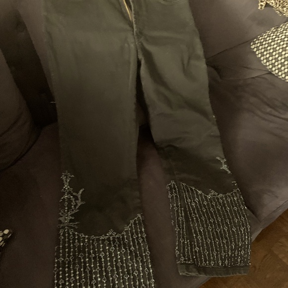 Vintage beaded jeans Parasuco - Picture 1 of 3